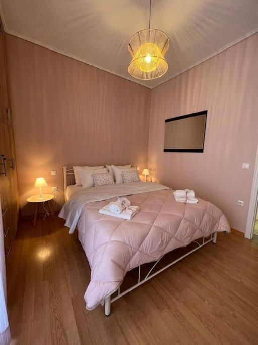 Comfortable Apartment In Kiato Bagian luar foto