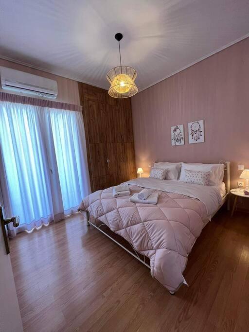Comfortable Apartment In Kiato Bagian luar foto